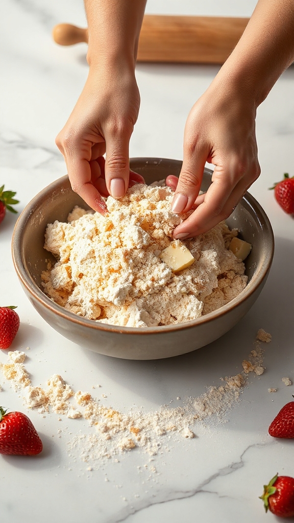 achieve ideal streusel texture