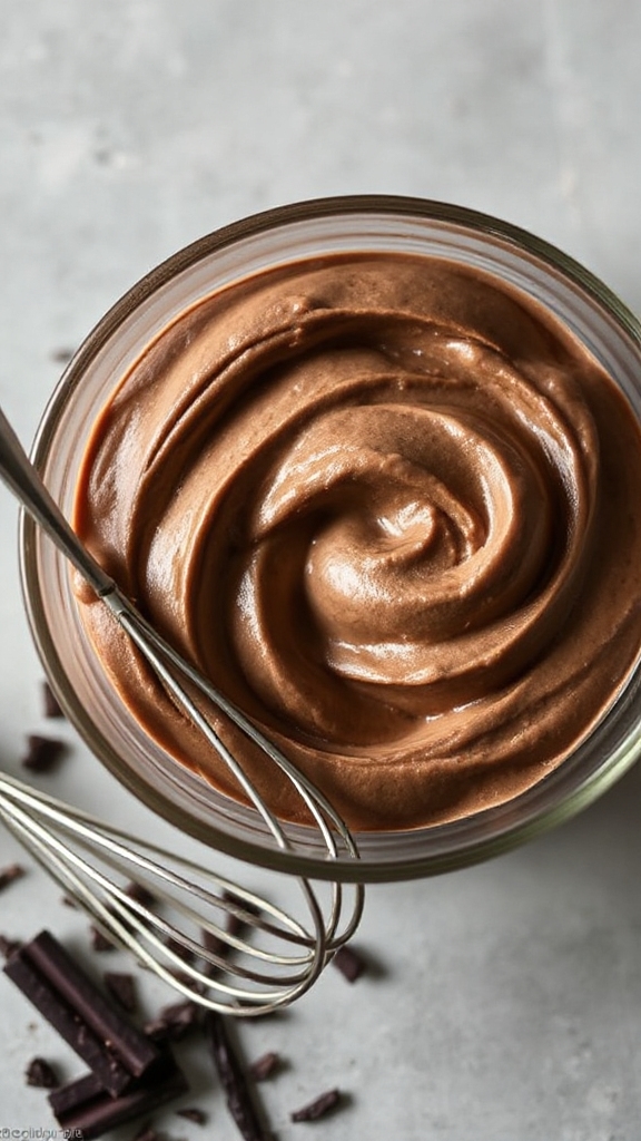 achieve velvety mousse texture