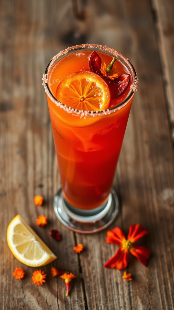 adobe sunset new mexico cocktail