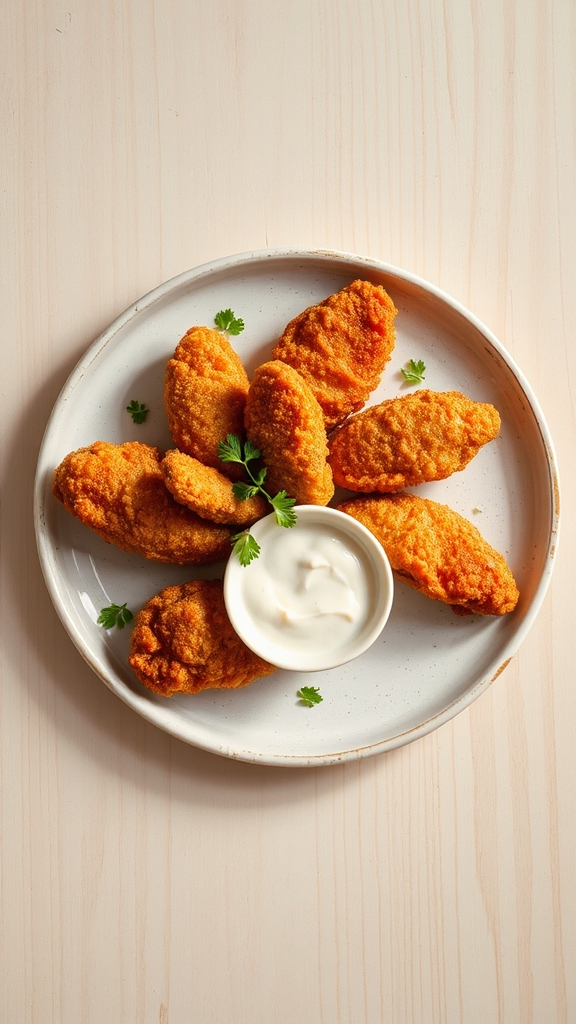 air fried tennessee hot tenders