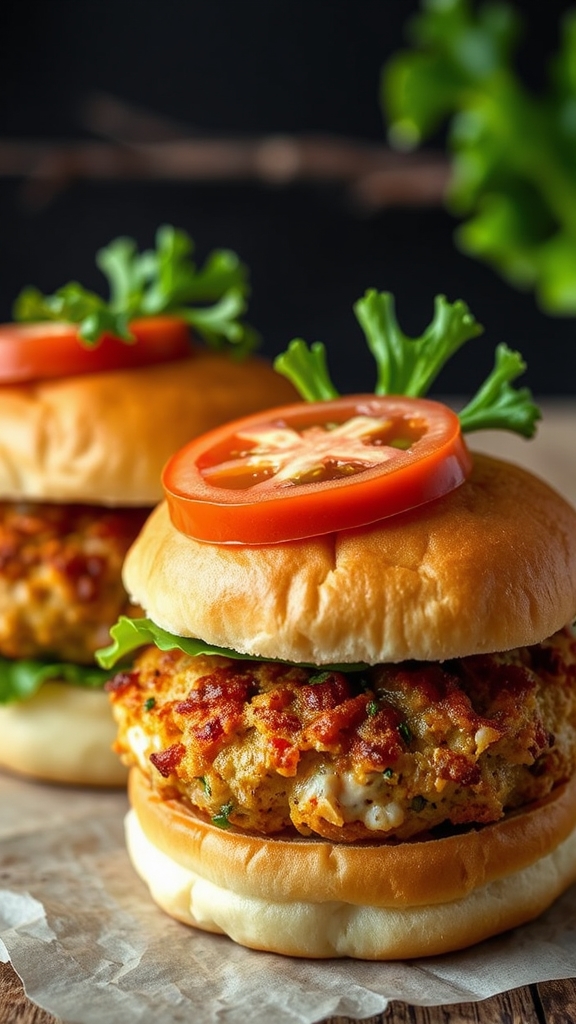 air fry crab sliders