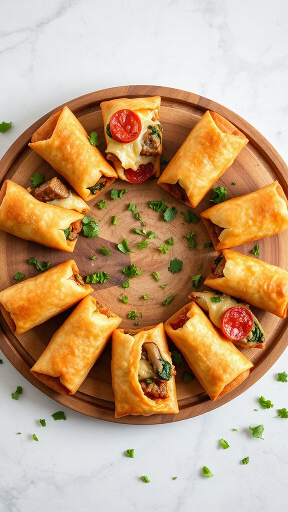 air fryer deep dish eggrolls