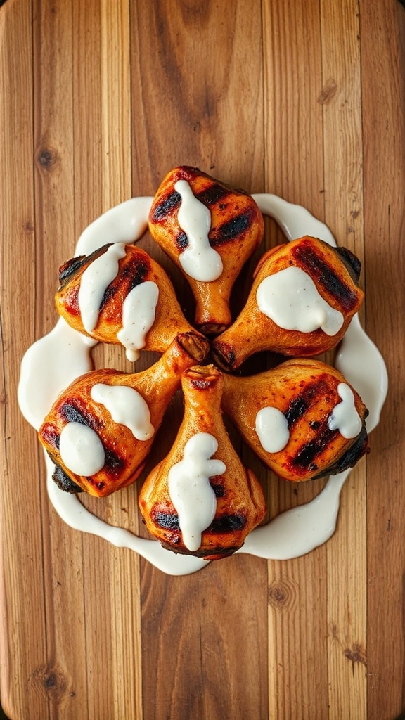alabama butterflied grilled drumsticks