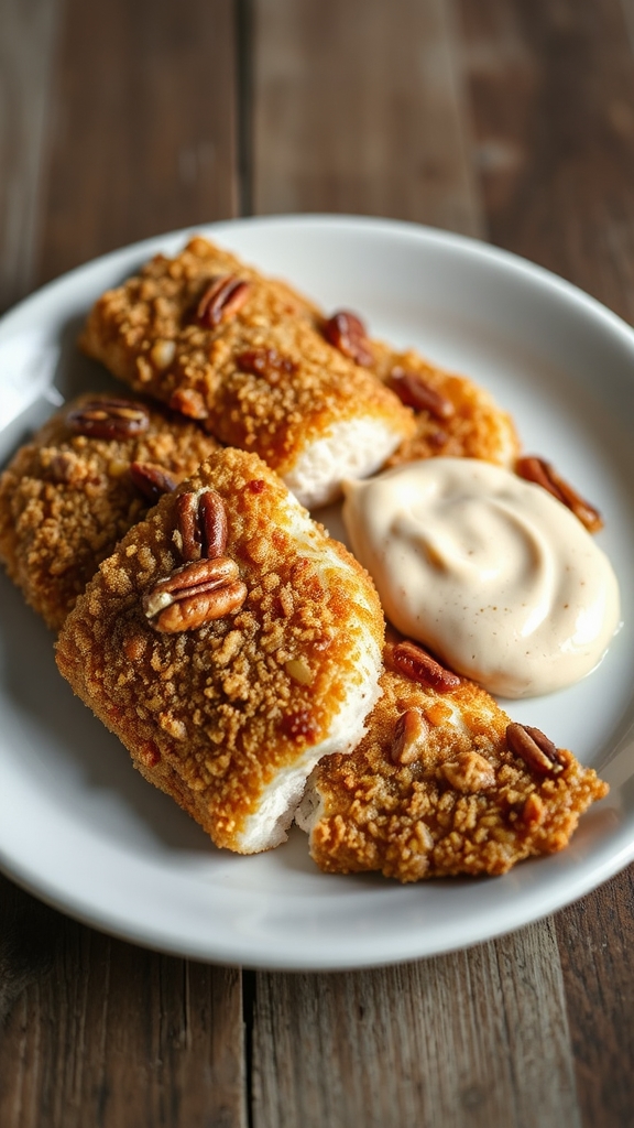 alabama pecan crusted catfish