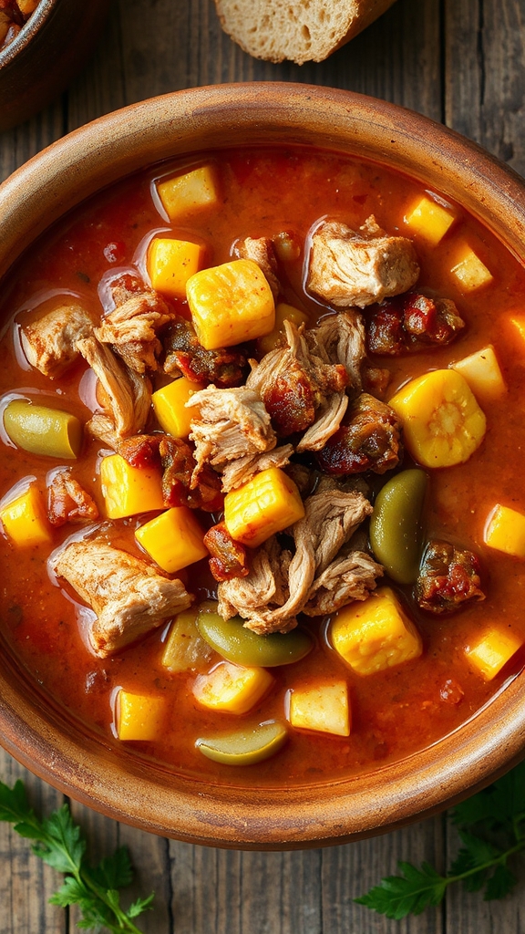 alabama pulled pork chicken stew