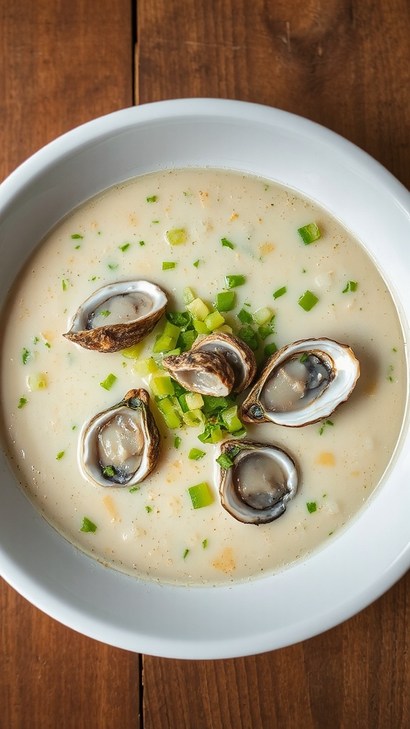 alaska fresh oyster stew