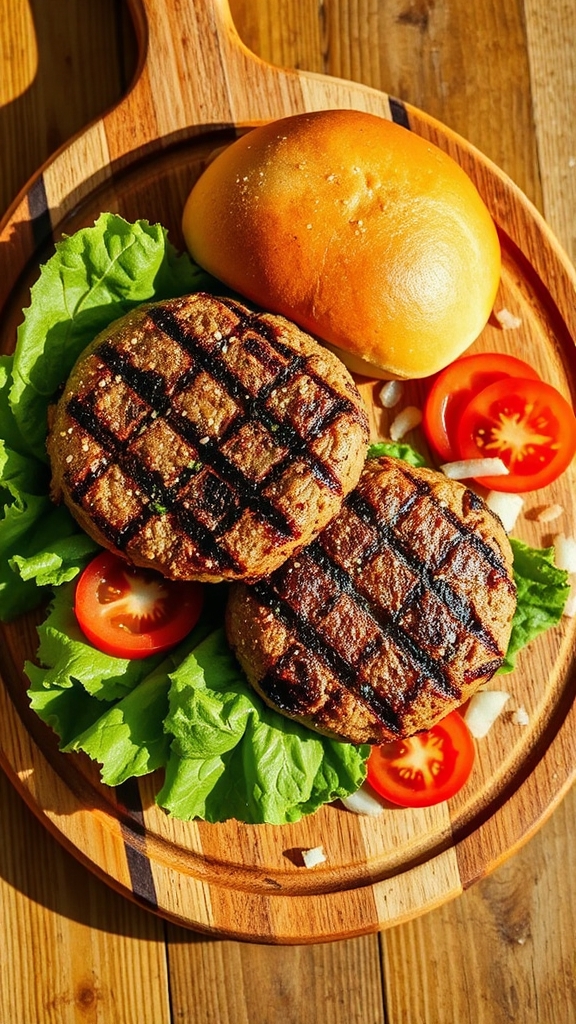 alaska seasoned moose burgers