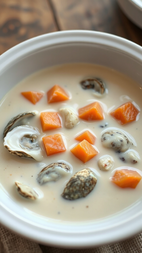 alaskan creamy oyster delight