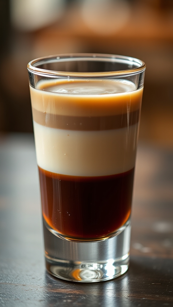 alaskan layered whiskey shot