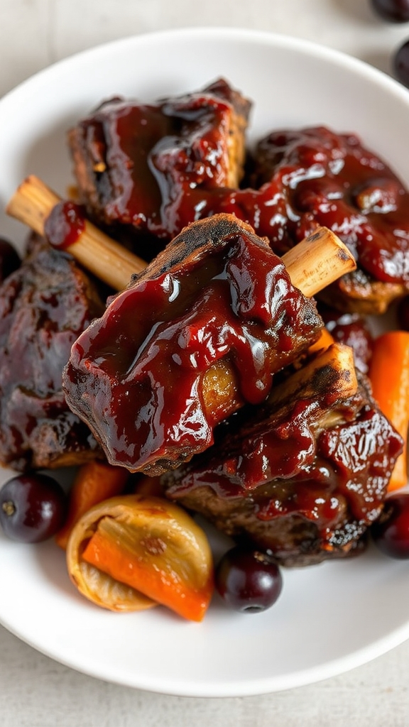 american cherry cola braised fusion