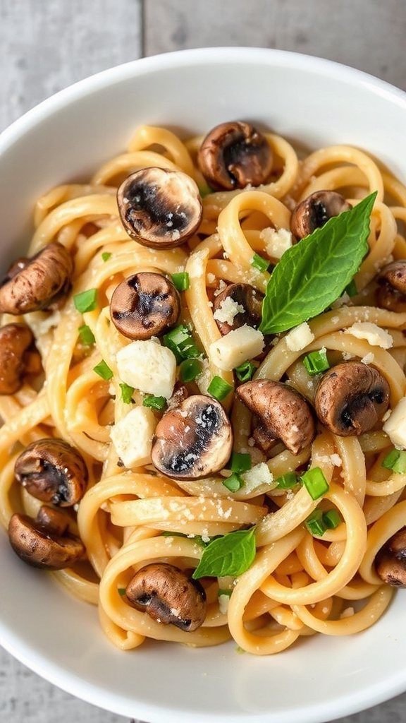 appalachian ramps morel pasta