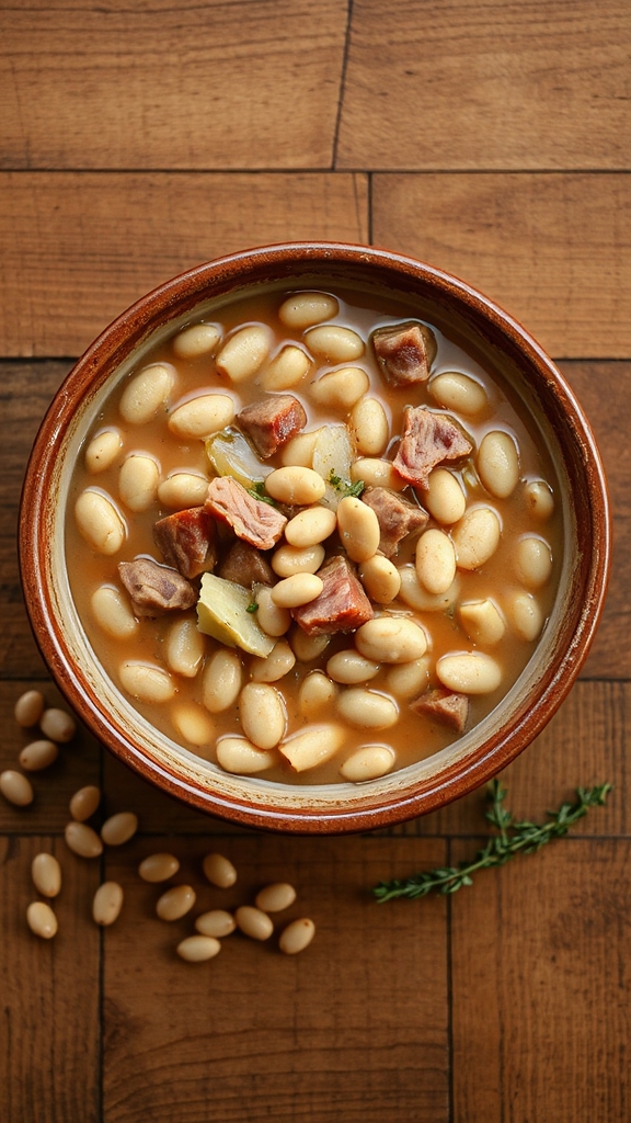 appalachian soup beans slow cooked