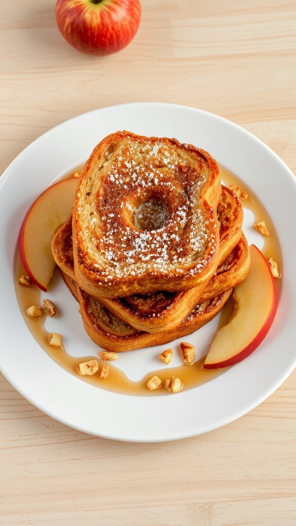 apple cider donut toast