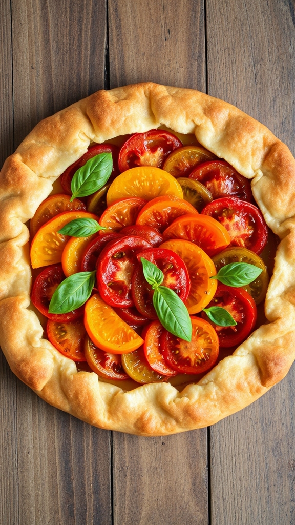 arkansas heirloom tomato basil