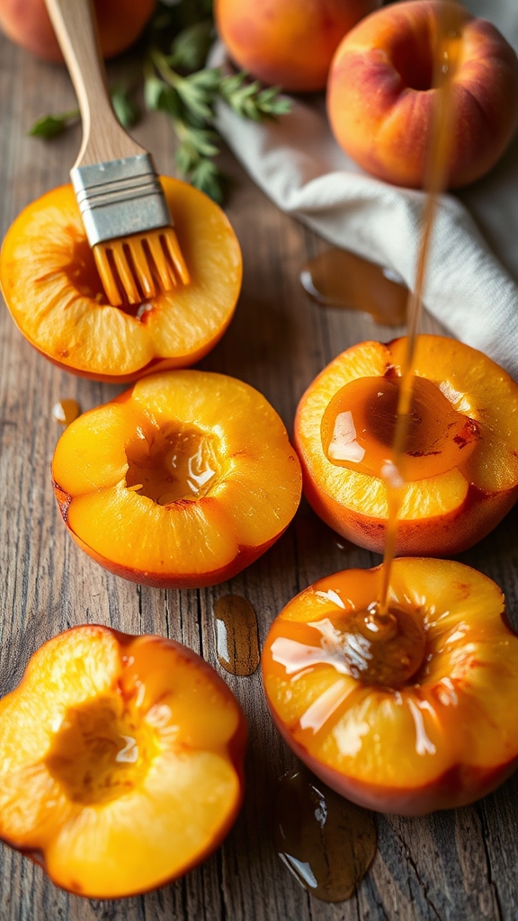 aromatic nutritious peach honey variations