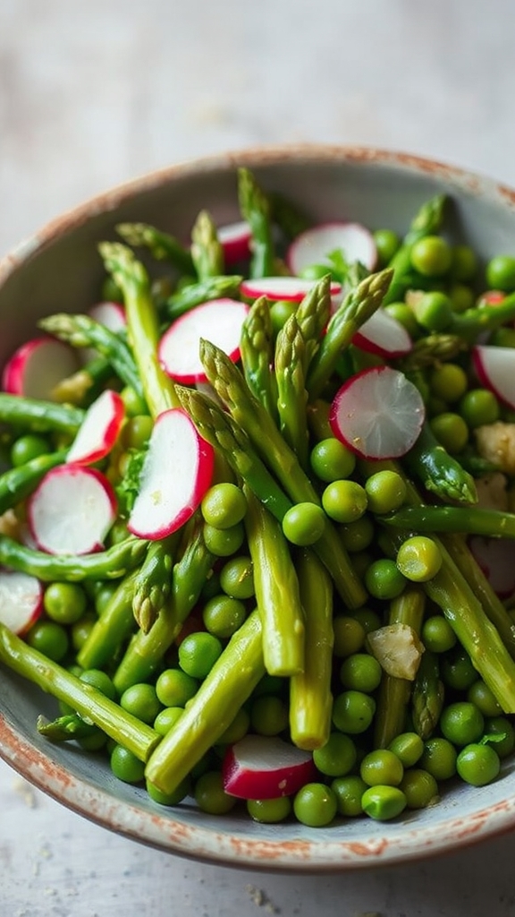 asparagus tips and variations