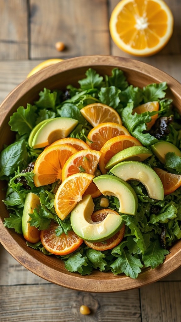 assemble fresh citrus salad