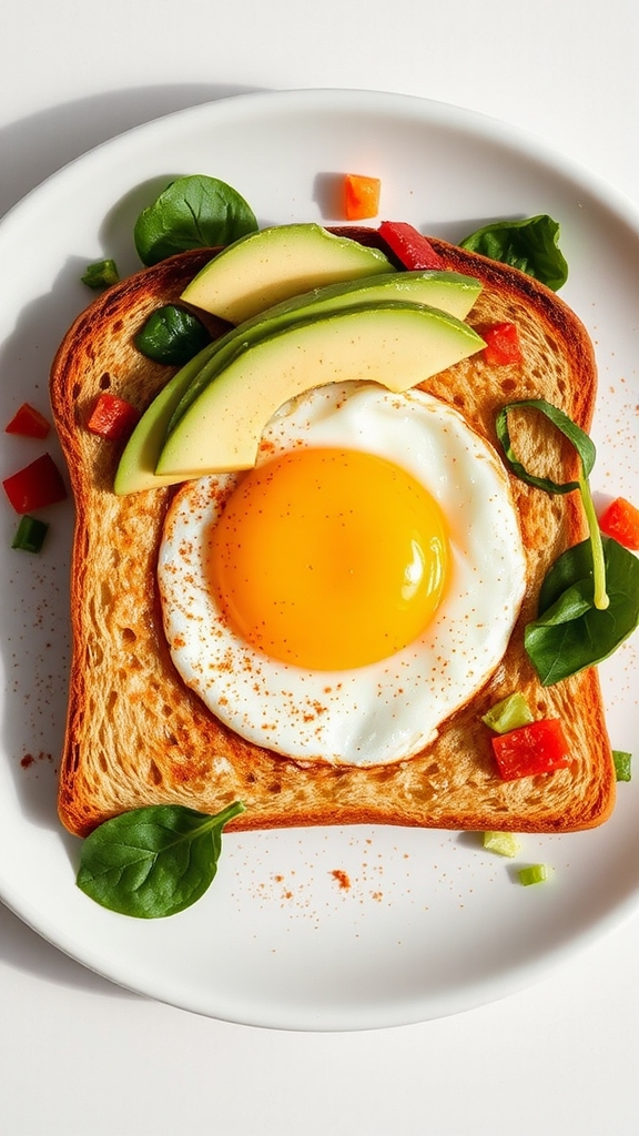 avengers egg hole toast