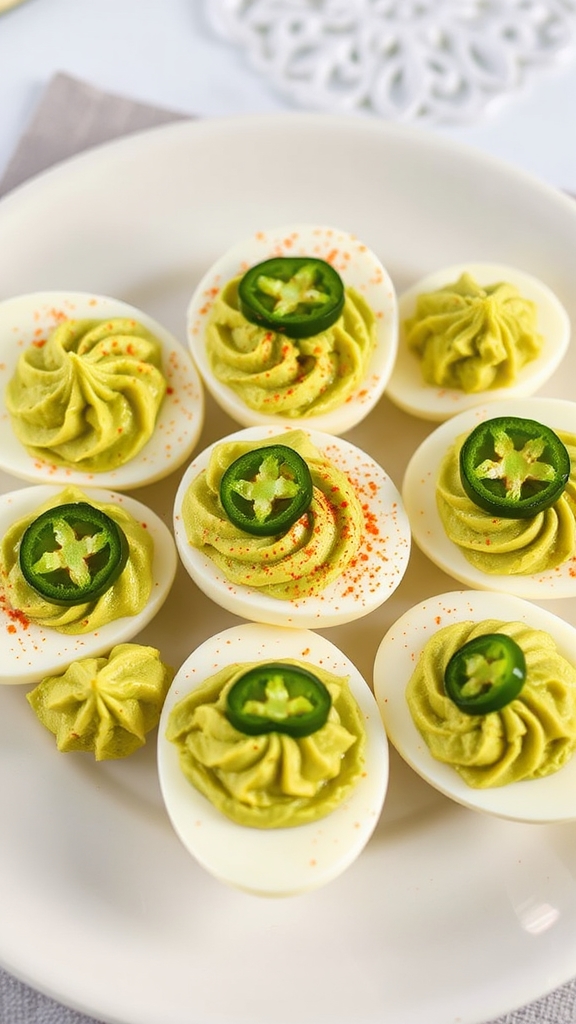 avocado deviled eggs ingredients