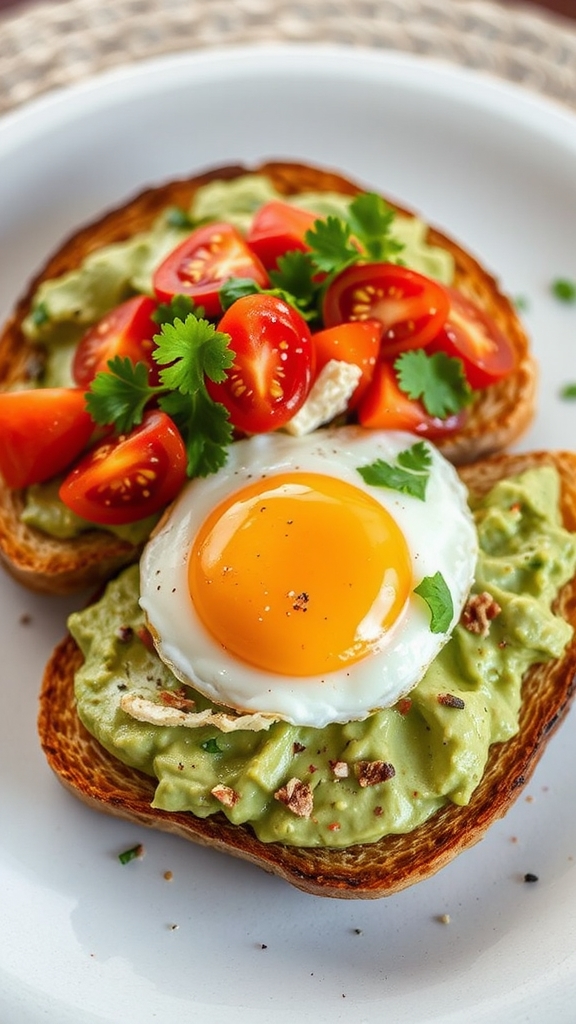avocado toast with pepper