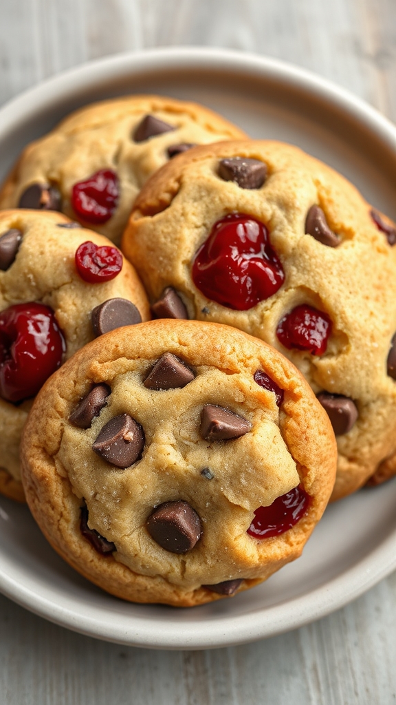 avoid overbaking rinse cherries