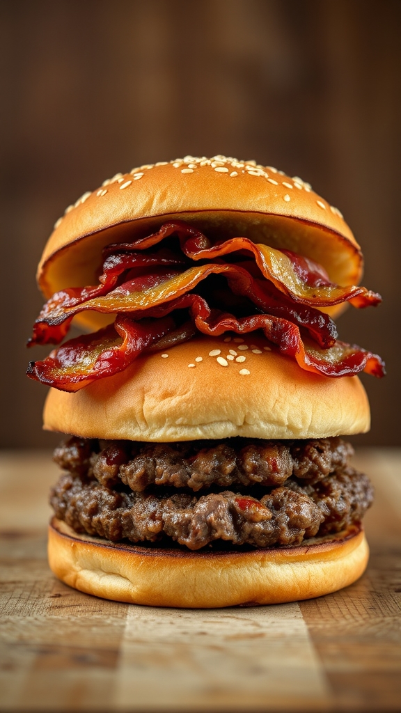 bacon onion burger essentials