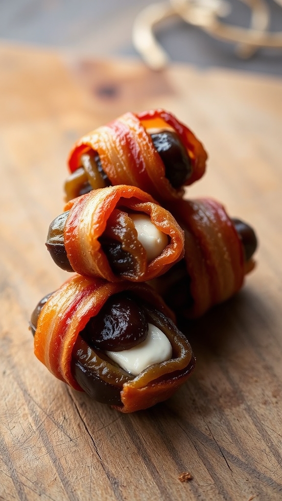 bacon pineapple wrap variations