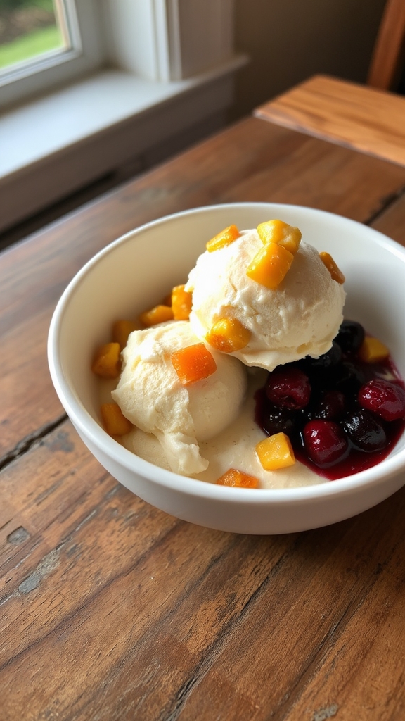 balanced berry infused indulgence