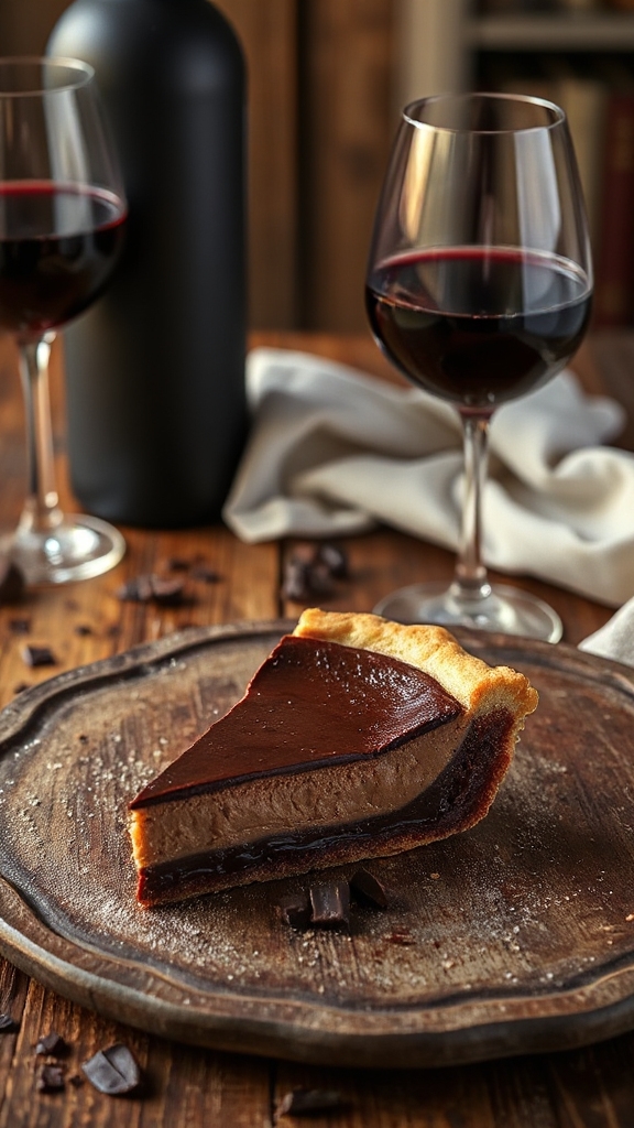 balanced chocolate wine pairings