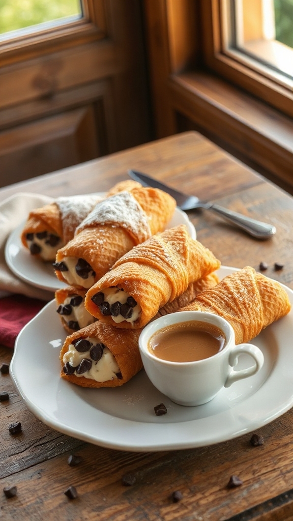 balanced espresso cannoli harmony