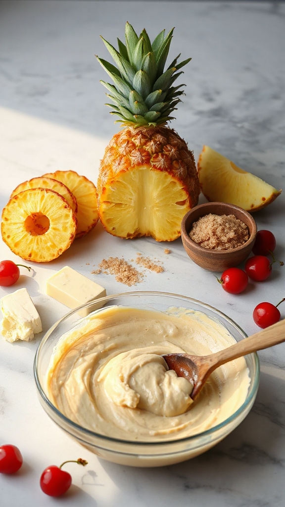 balanced moist pineapple cake