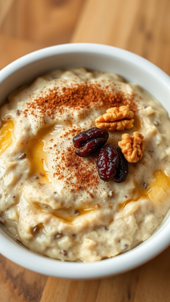 banana bread overnight oats