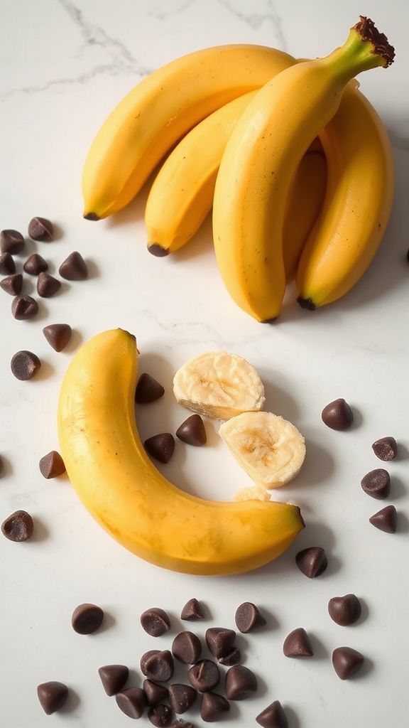 banana milkshake chip enhancement