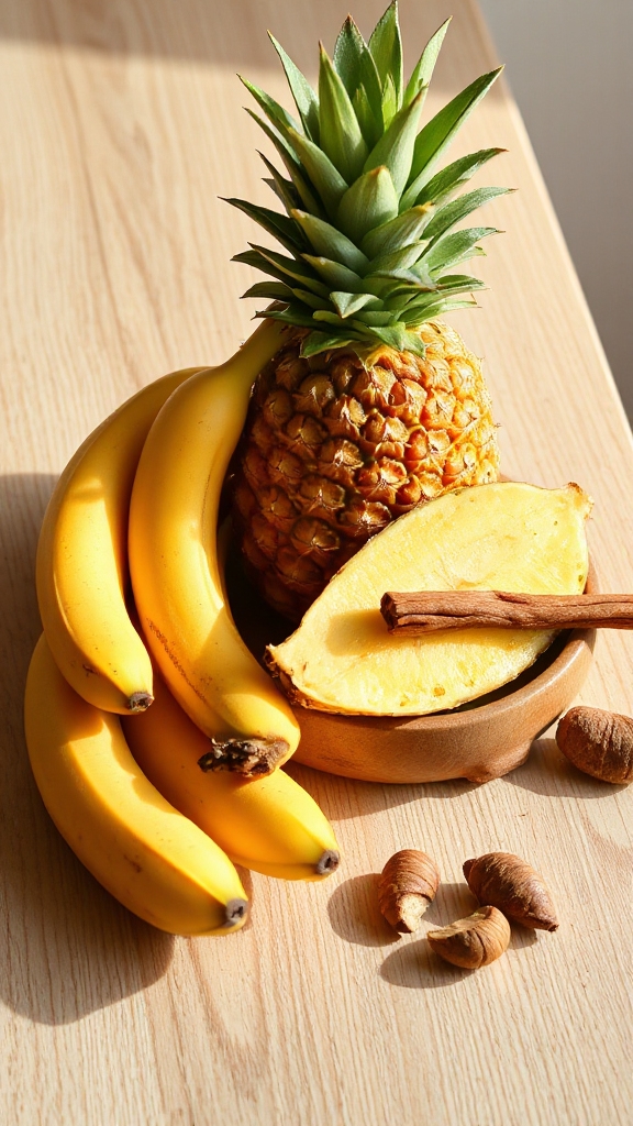 banana pineapple spice essentials