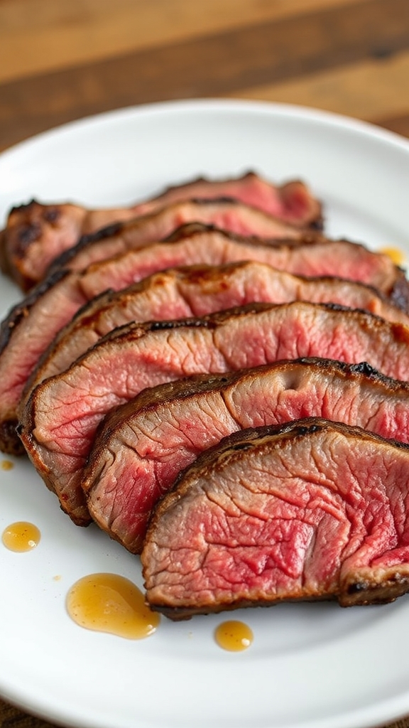 beer marinated steak grilling