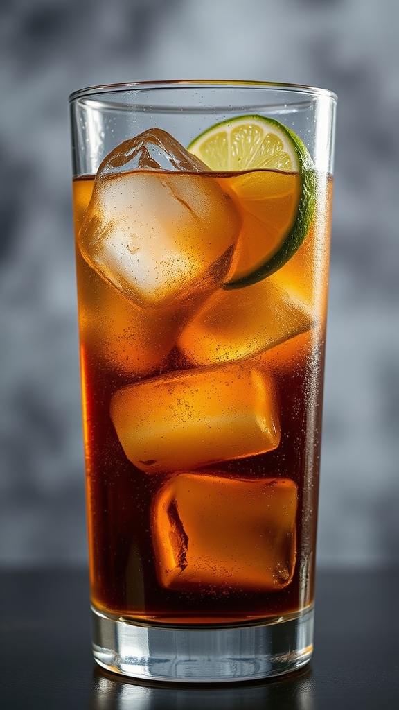 bermudian british rum highball