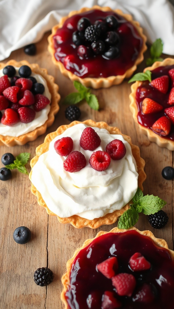 berry pie variations explored