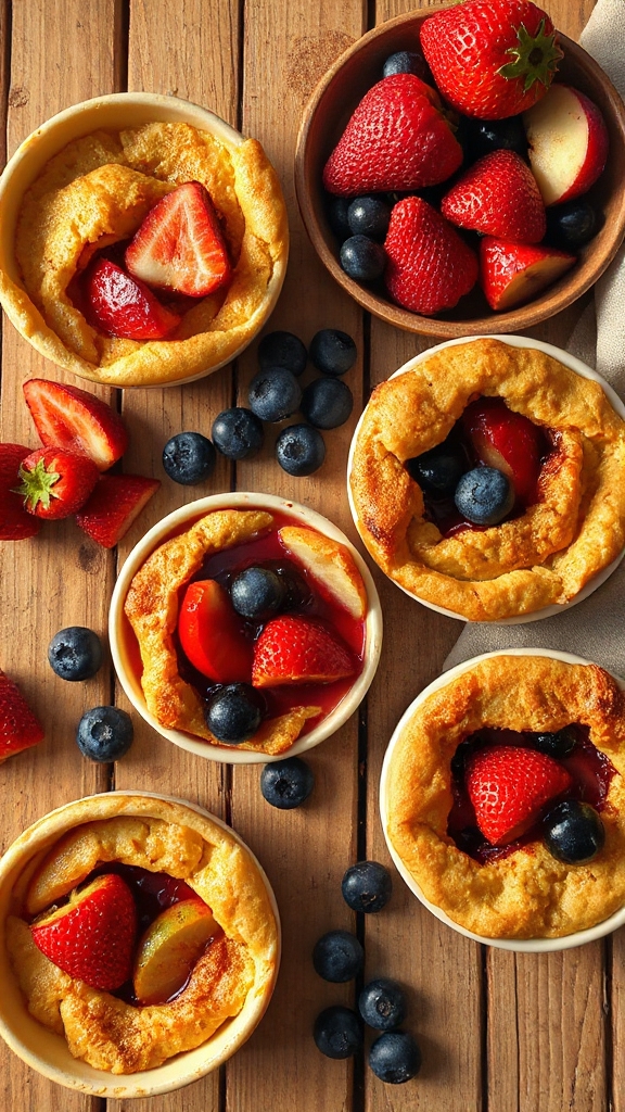 berry tropical pudding variations