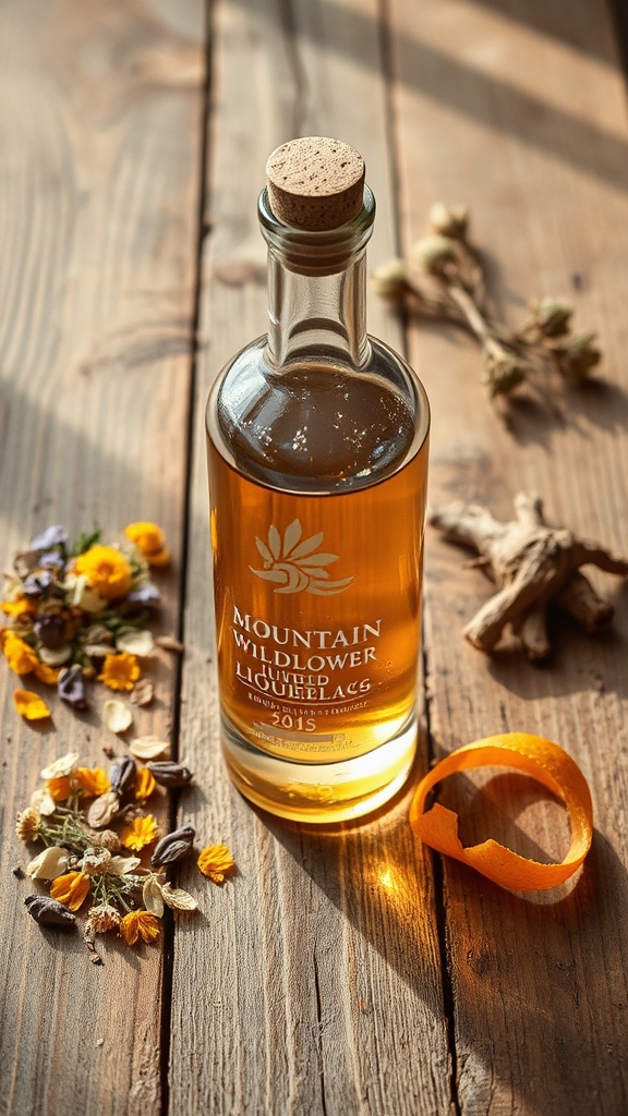 big sky wildflower liqueur