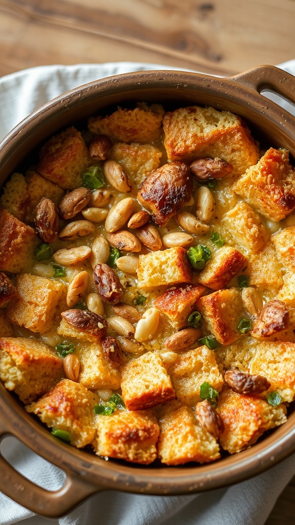 biscochito nut chile pudding