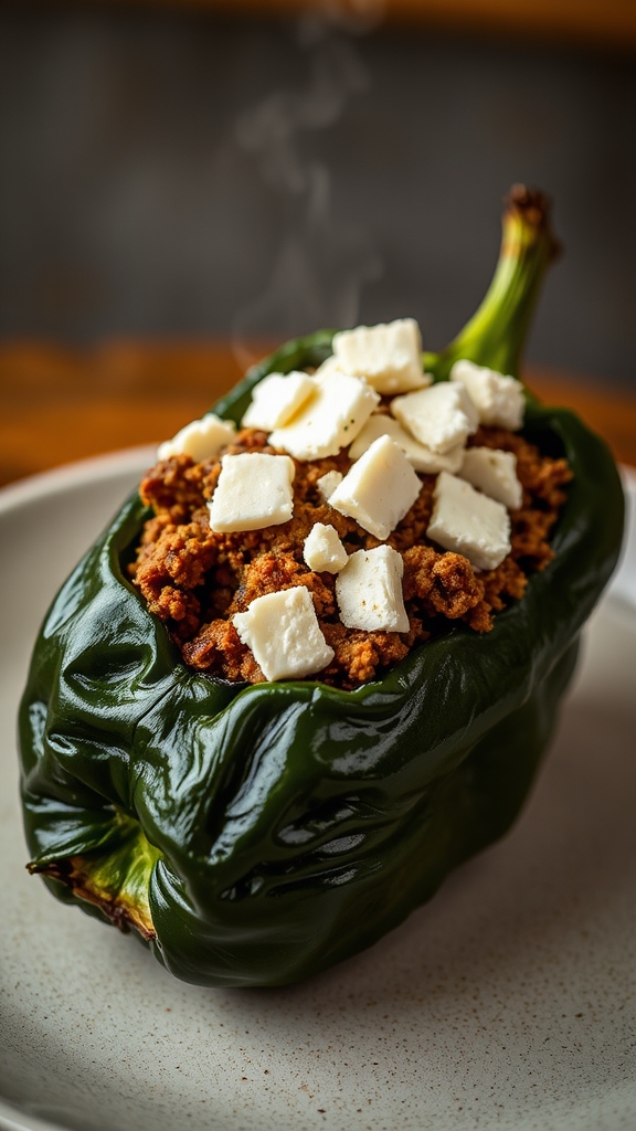 bison poblano recipe variations