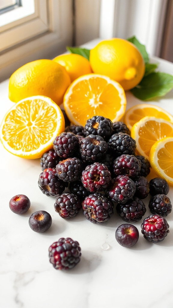 blackberry lemon health essentials