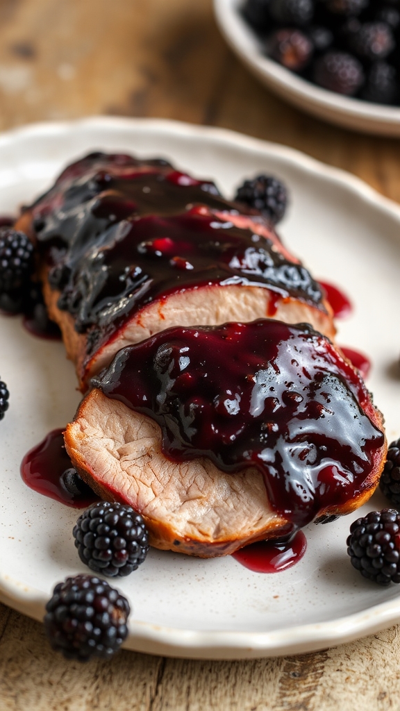 blackberry pork tips variations