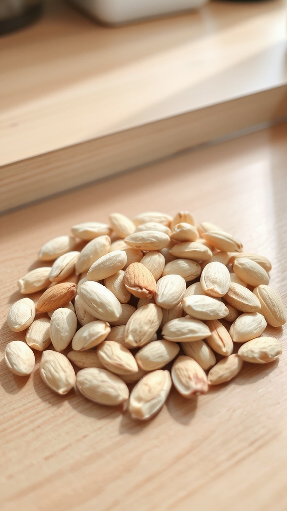 blanched almonds enhance frangipane texture