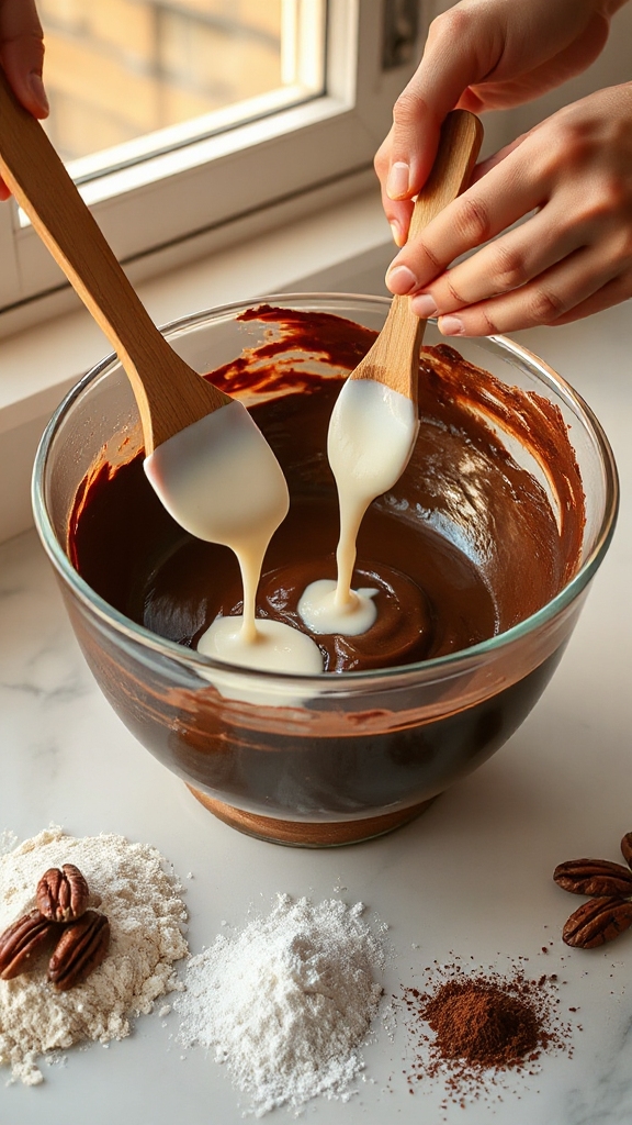 blending ingredients for tenderness