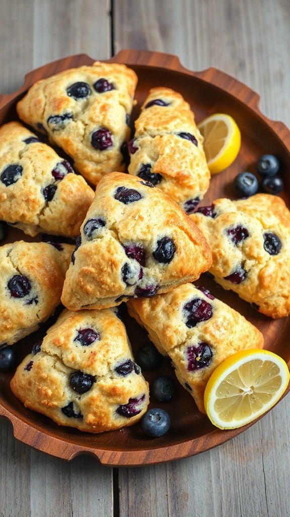 blueberry lemon scone maine