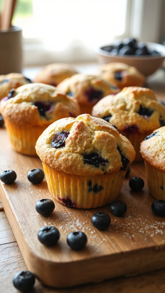 blueberry muffins from maine