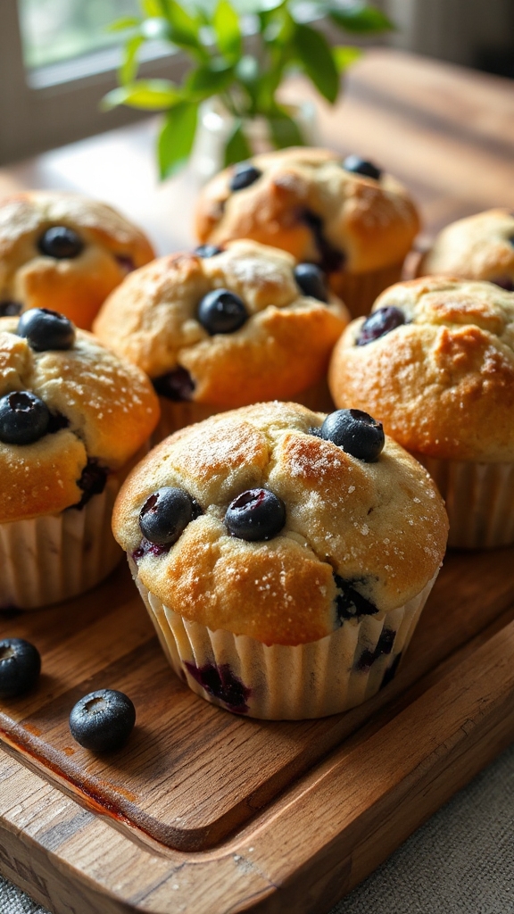 blueberry muffins from maine