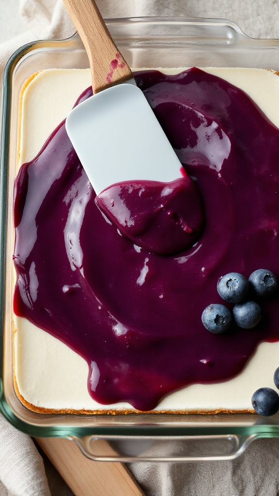 blueberry puree chilling process