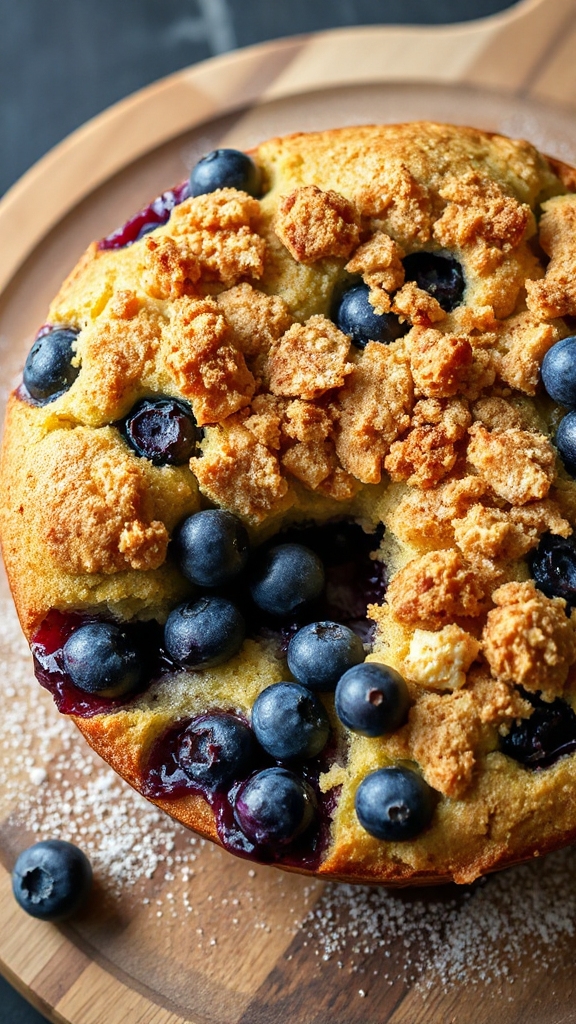 blueberry streusel cake new hampshire